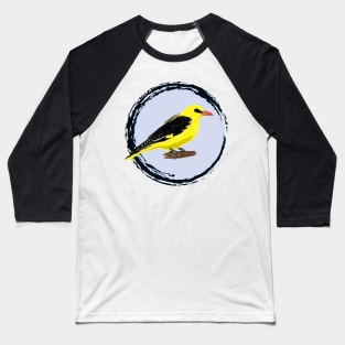 Nice Artwork showing a Golden Oriole II Baseball T-Shirt